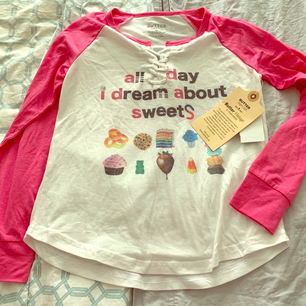 Girls Butter long sleeve shirt